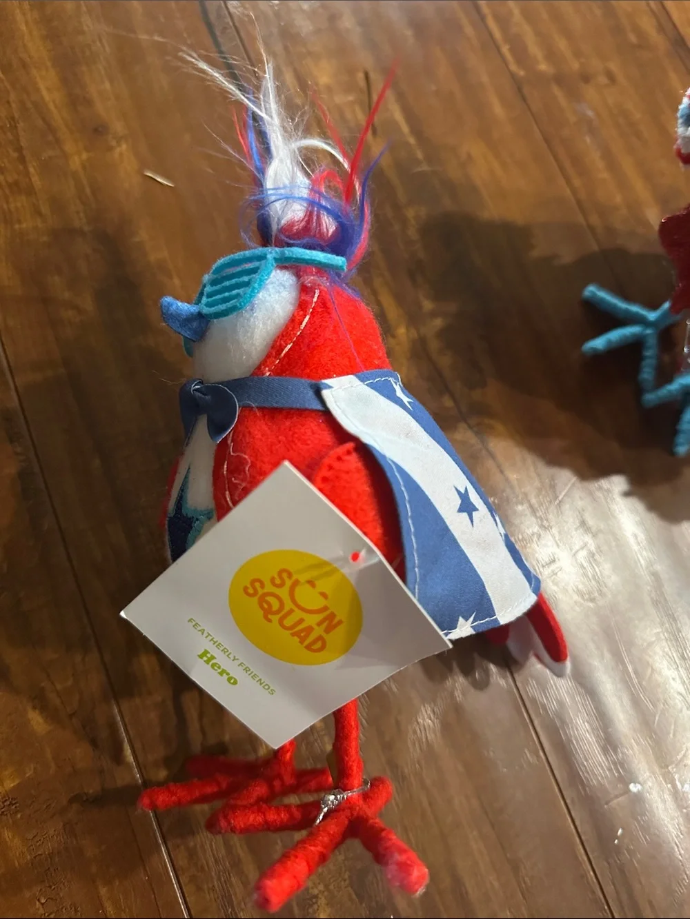 Target Featherly Friends Patriotic Cheery & Hero Bird Pair 2025 4th of July NWT